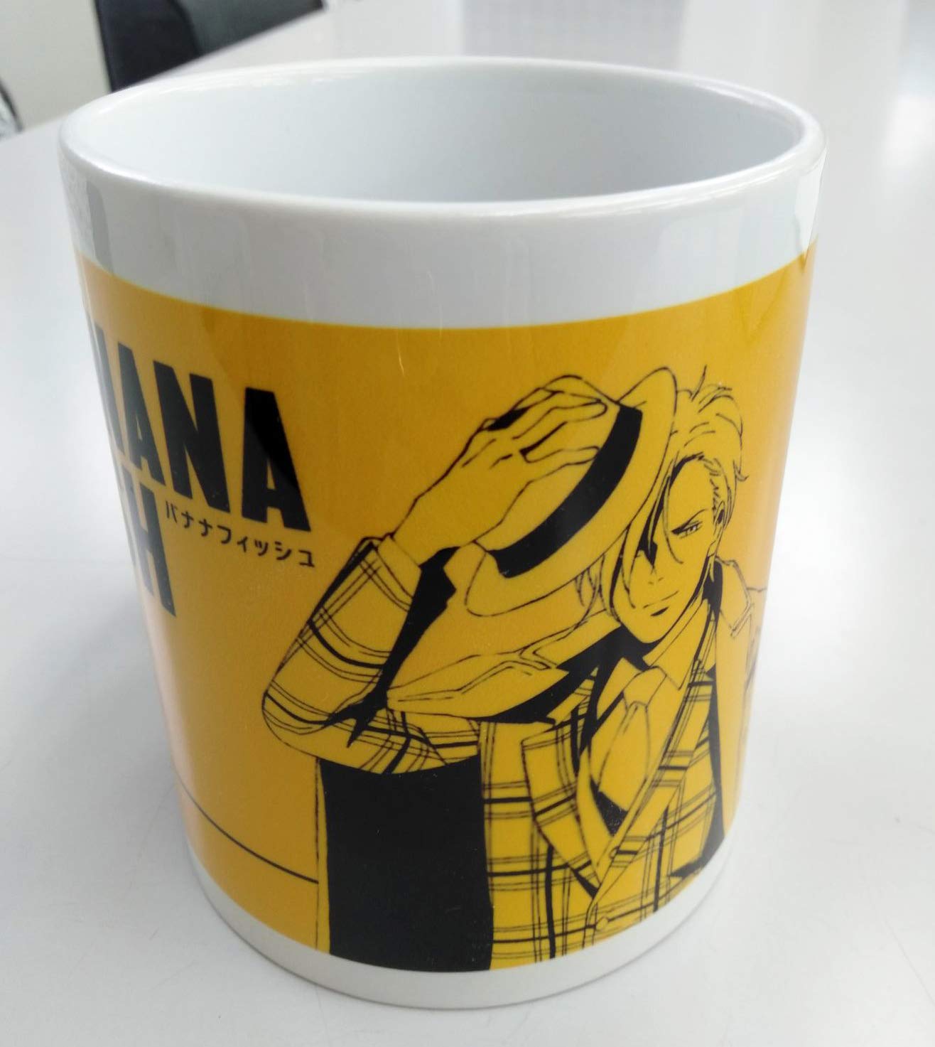 BANANA FISH DMMスクラッチ アッシュ 英二 マグカップ 2個セット Amazon.co.jp: BANANAFISH 描き下ろし アッシュ & 英二 マグカップ